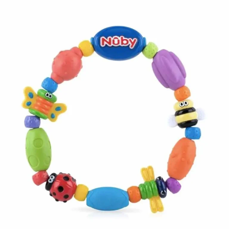 Прорезыватель силиконовый Nuby Хоровод 3+ мес