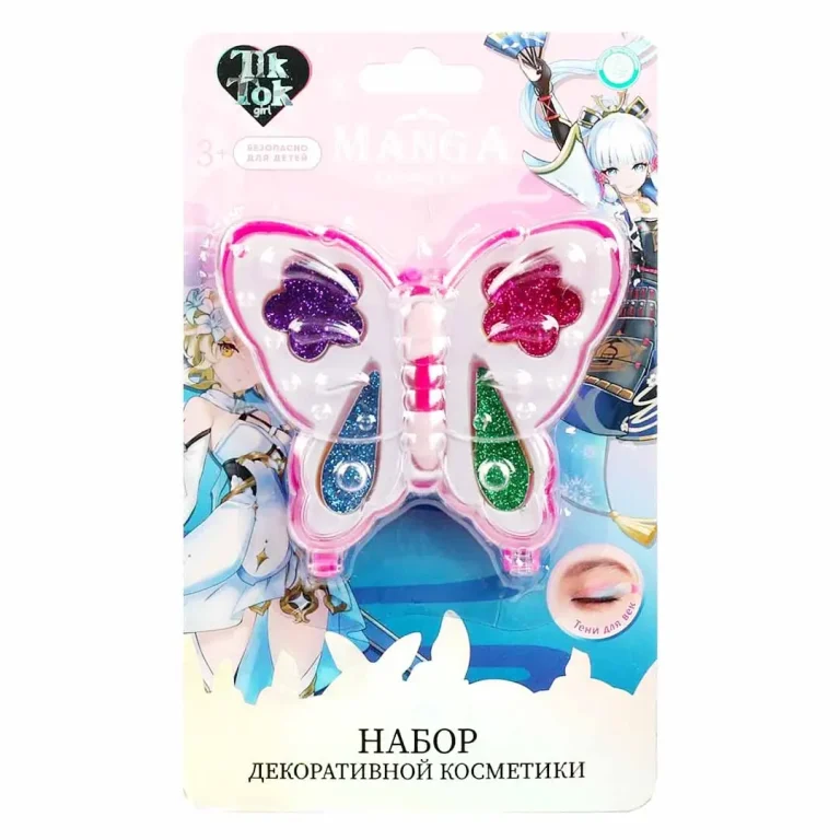 Тени для век Tik Tok Girl с блестками Manga