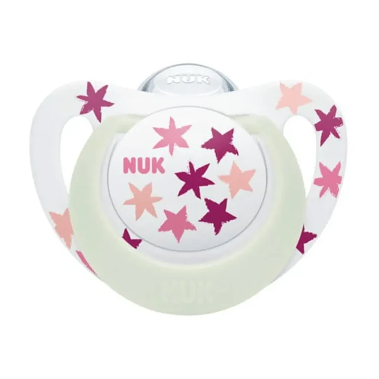 Пустышка NUK Star Night 6-18 мес Stars