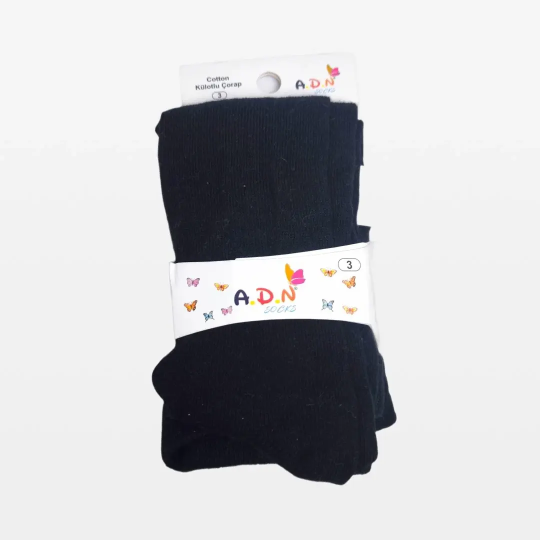 Колготки A.D.N Socks Однотонные Черный
