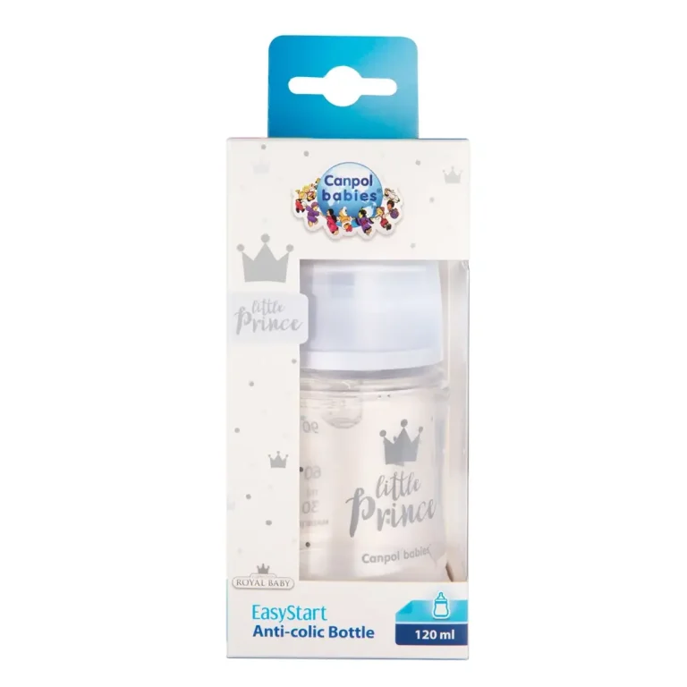 Бутылочка Canpol Babies EasyStart Royal Baby антиколиковая 120 мл 0+ месяцев
