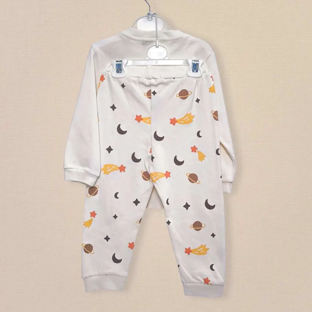 Комплект 2ка Flexi Dream big little one кофта + штаны Молочный