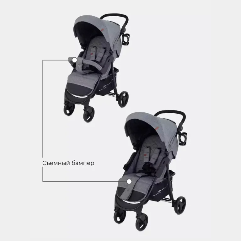 Коляска MOWbaby CROSS RA080 Gold Grey 0+ мес