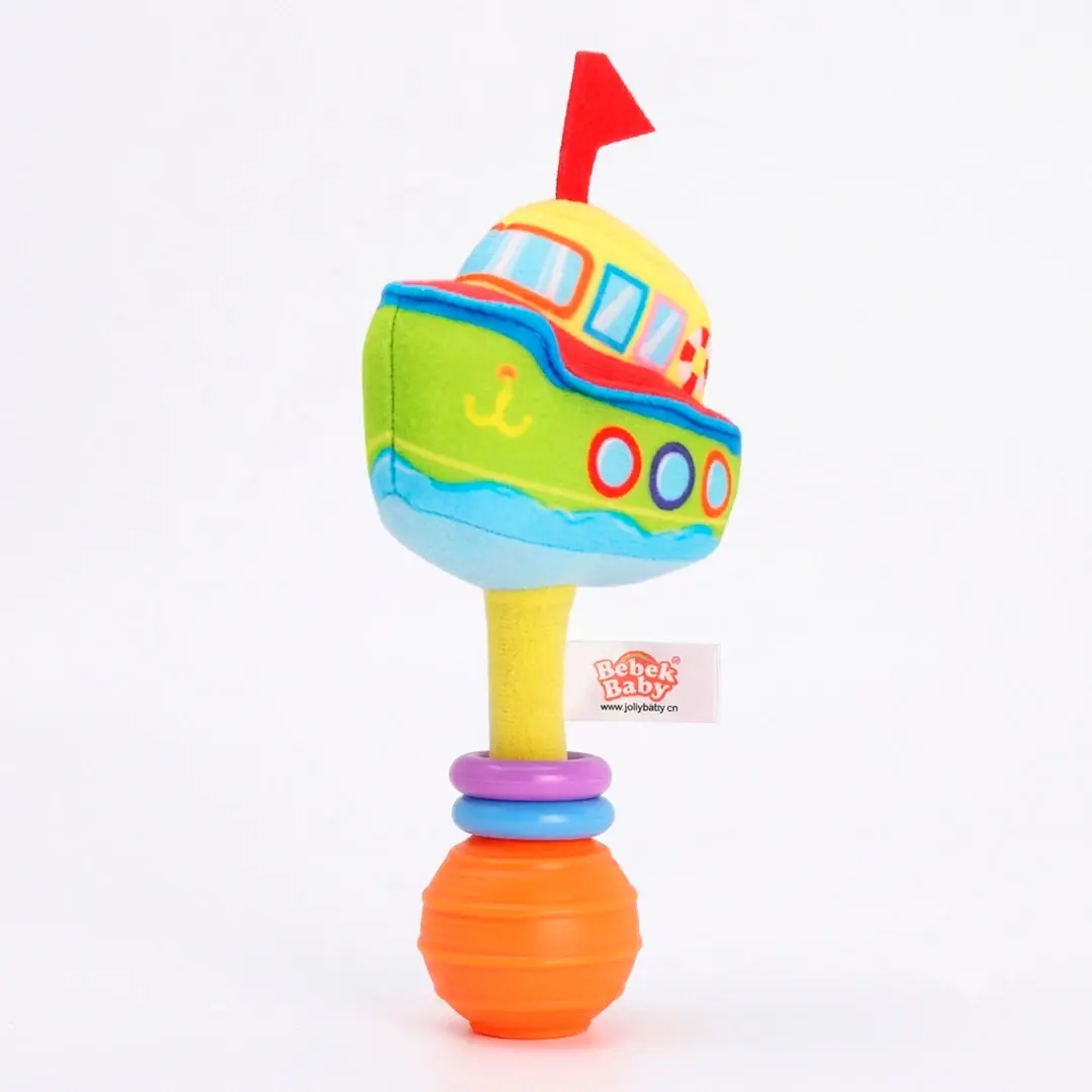 Мягкая погремушка Bebek Baby Кораблик