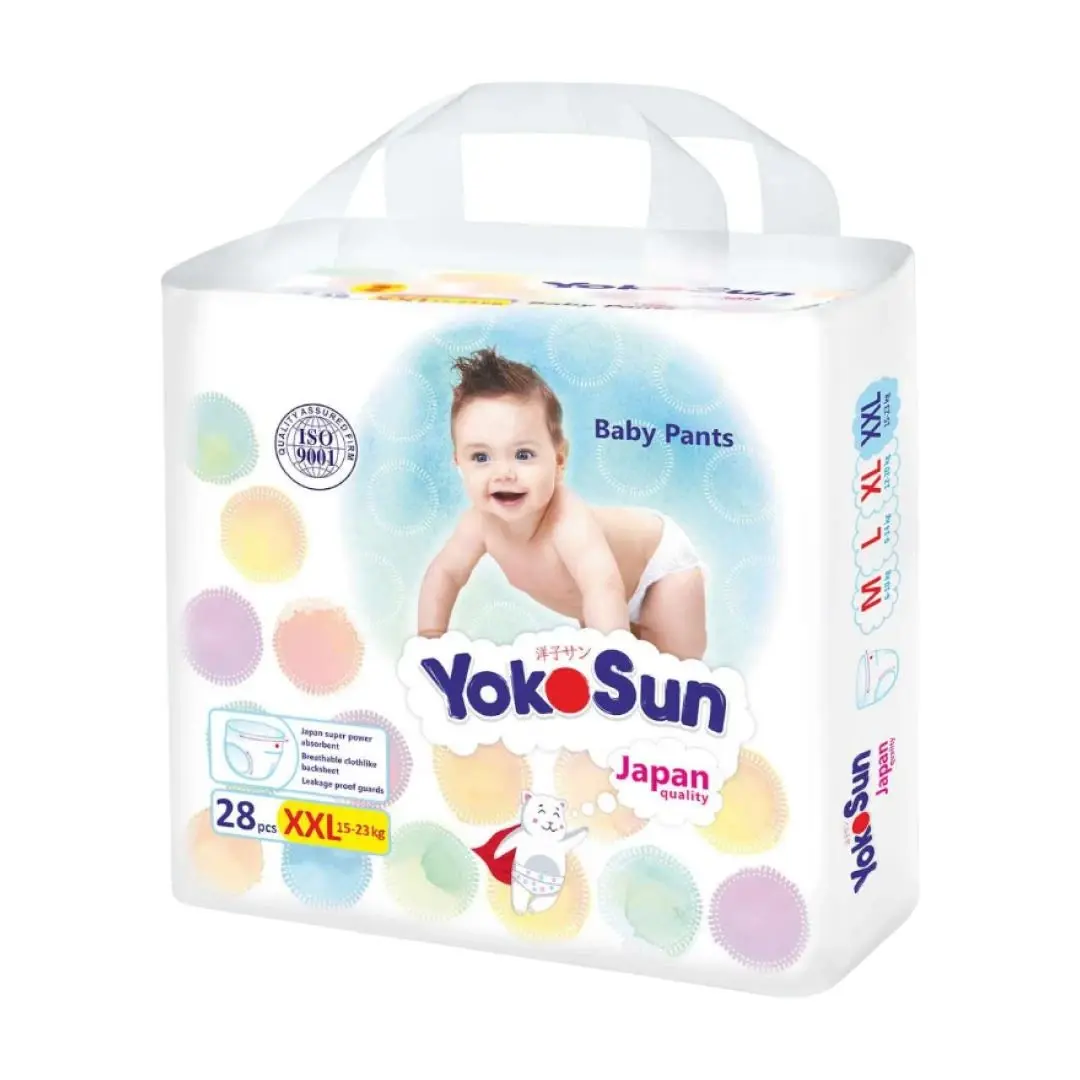 Трусики-подгузники YokoSun Comfort XXL (15-23 кг) 28 шт