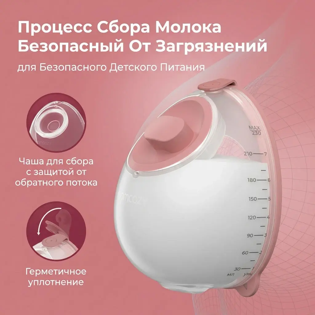 Электрический молокоотсос Momcozy V1 Pro Double
