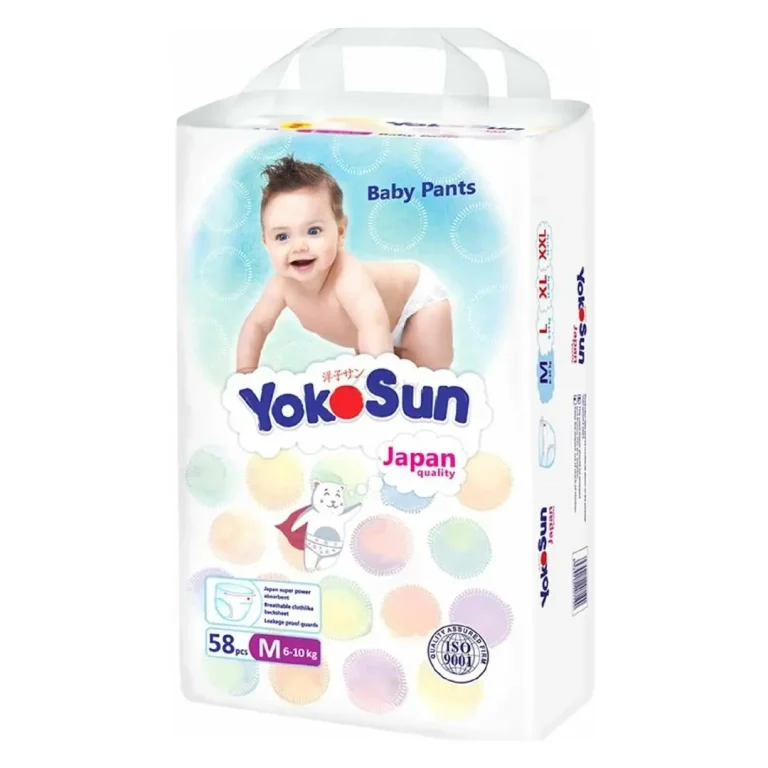 Трусики-подгузники YokoSun Comfort M (6-10 кг) 58 шт