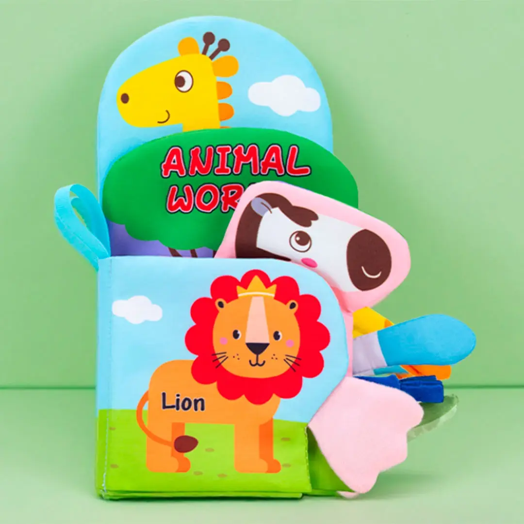 Книжка-шуршалка Animal world