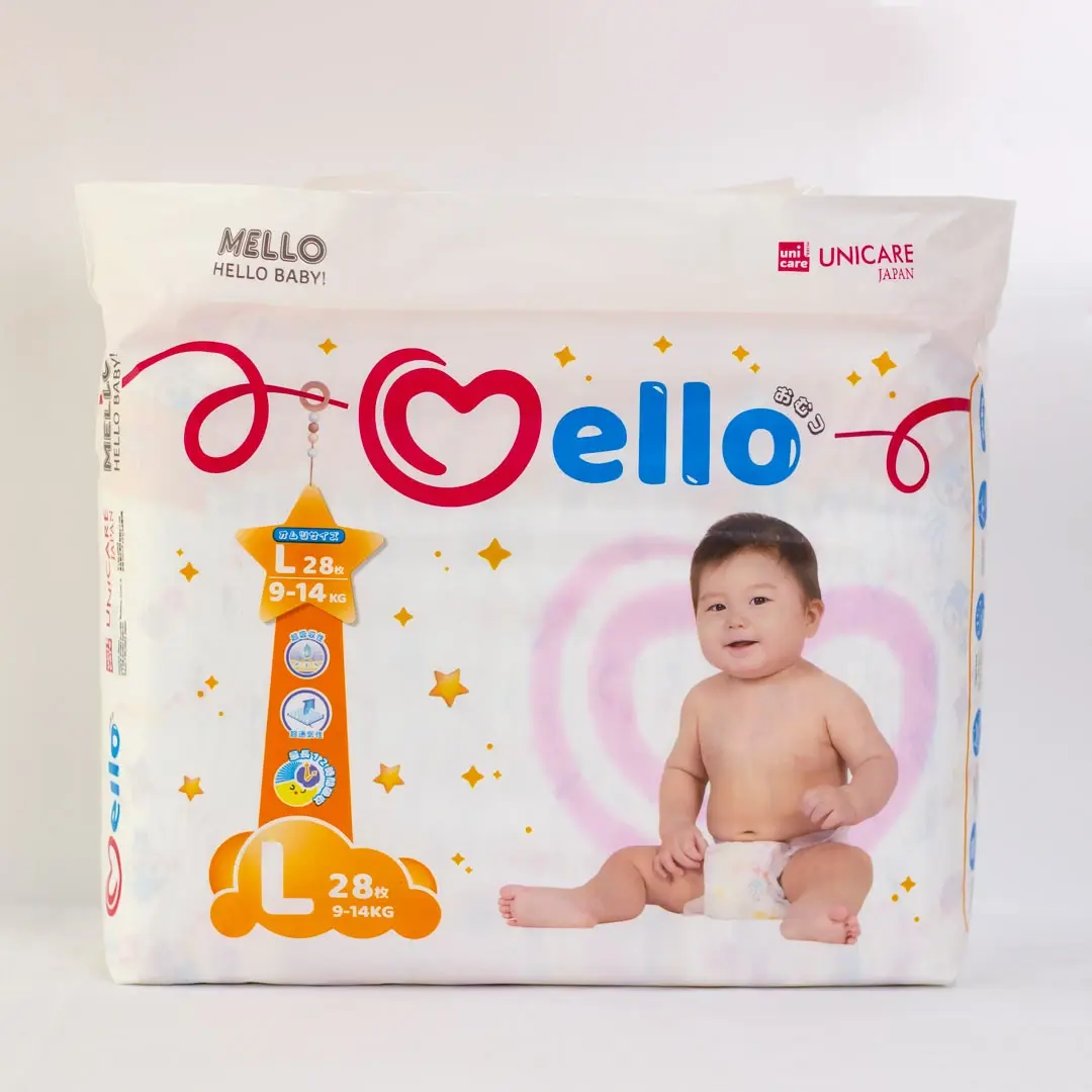 Подгузники Mello L 9-14 кг 28 шт