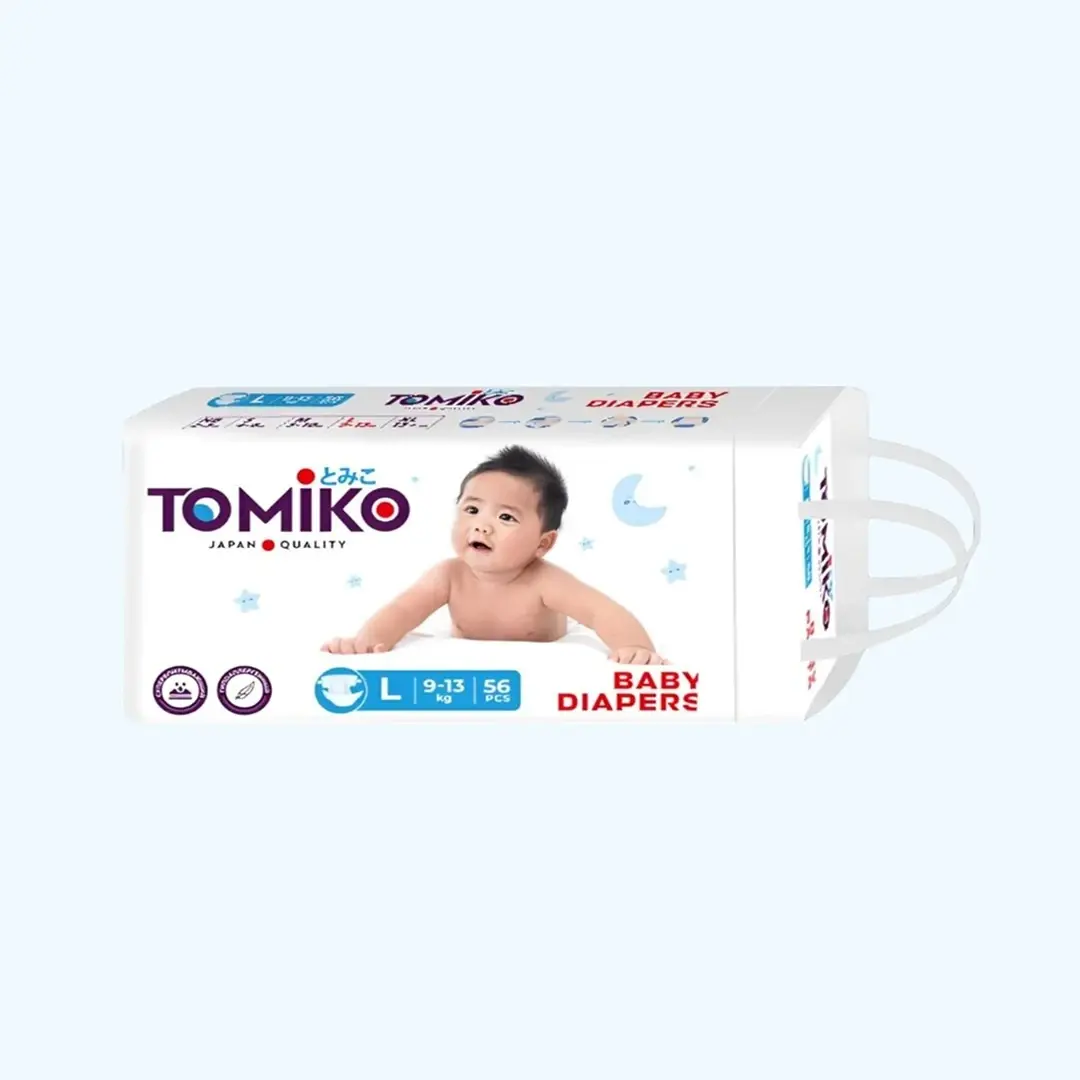 Подгузники Tomiko Premium 4 L (9-13 кг) 56 шт