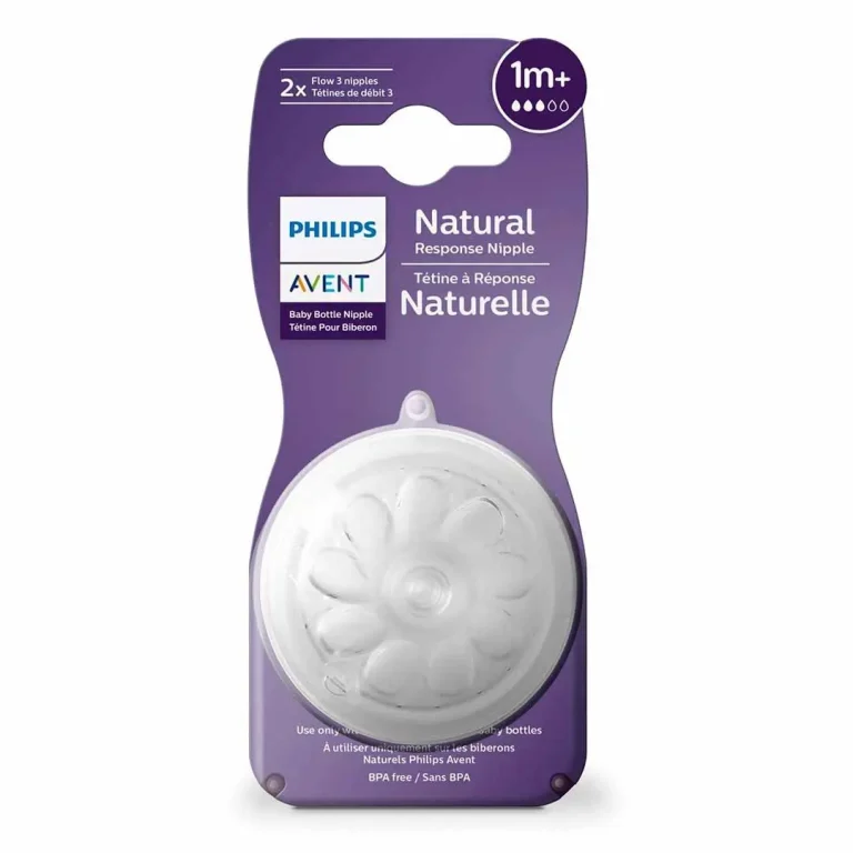 Соска Philips Avent Natural Response 2шт. 1+мес. SCY963/02 средний поток