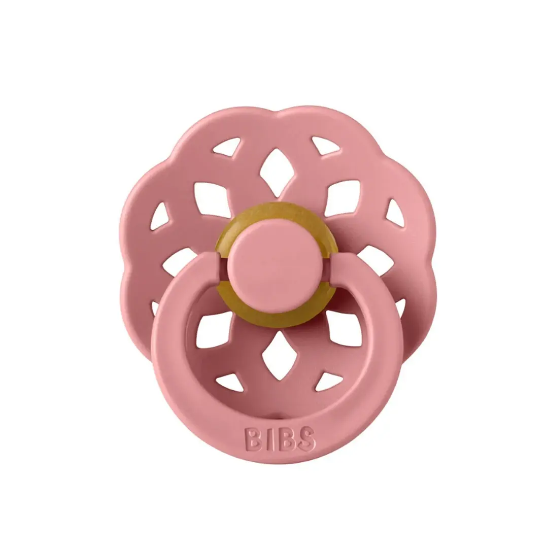 Пустышка латексная BIBS Boheme Dusty Pink 0+ меc