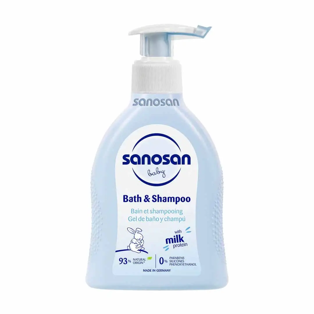 Гель-шампунь Sanosan Baby 2в1 0+ мес 200 мл