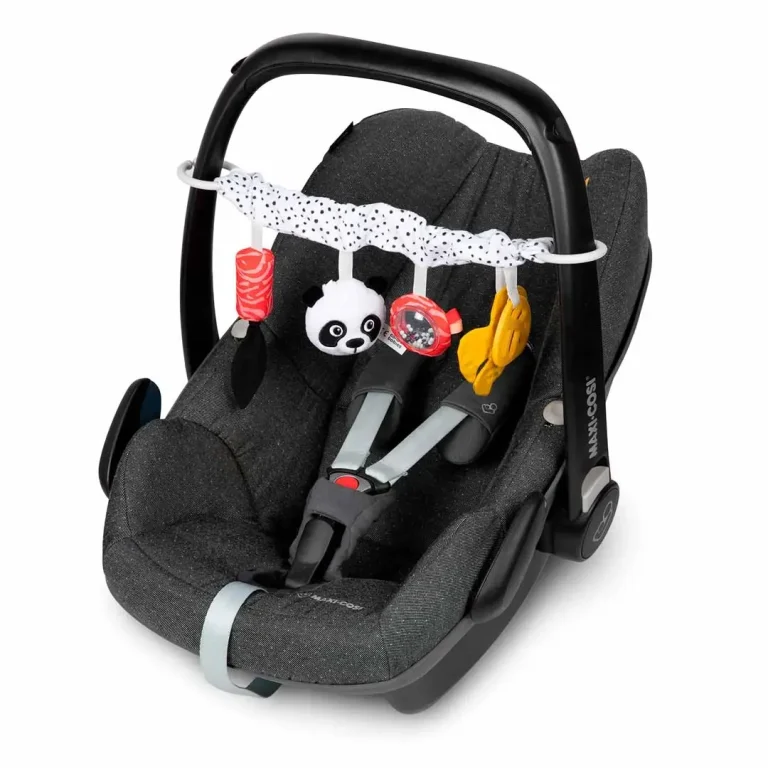 Мягконабивная игрушка подвеска Canpol Babies панда для коляски 0+ мес