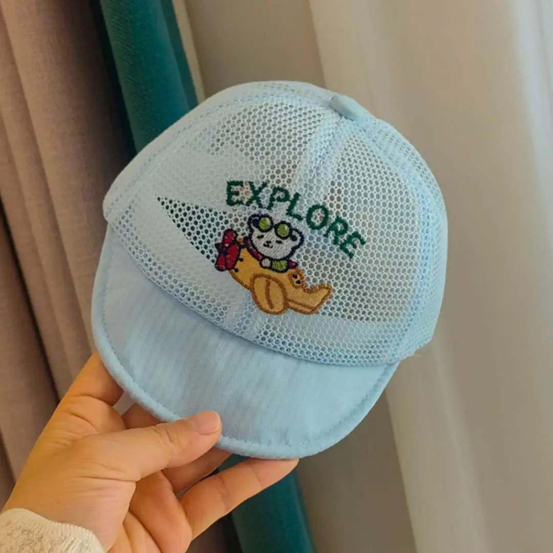 Кепка Explore Голубой Сетка