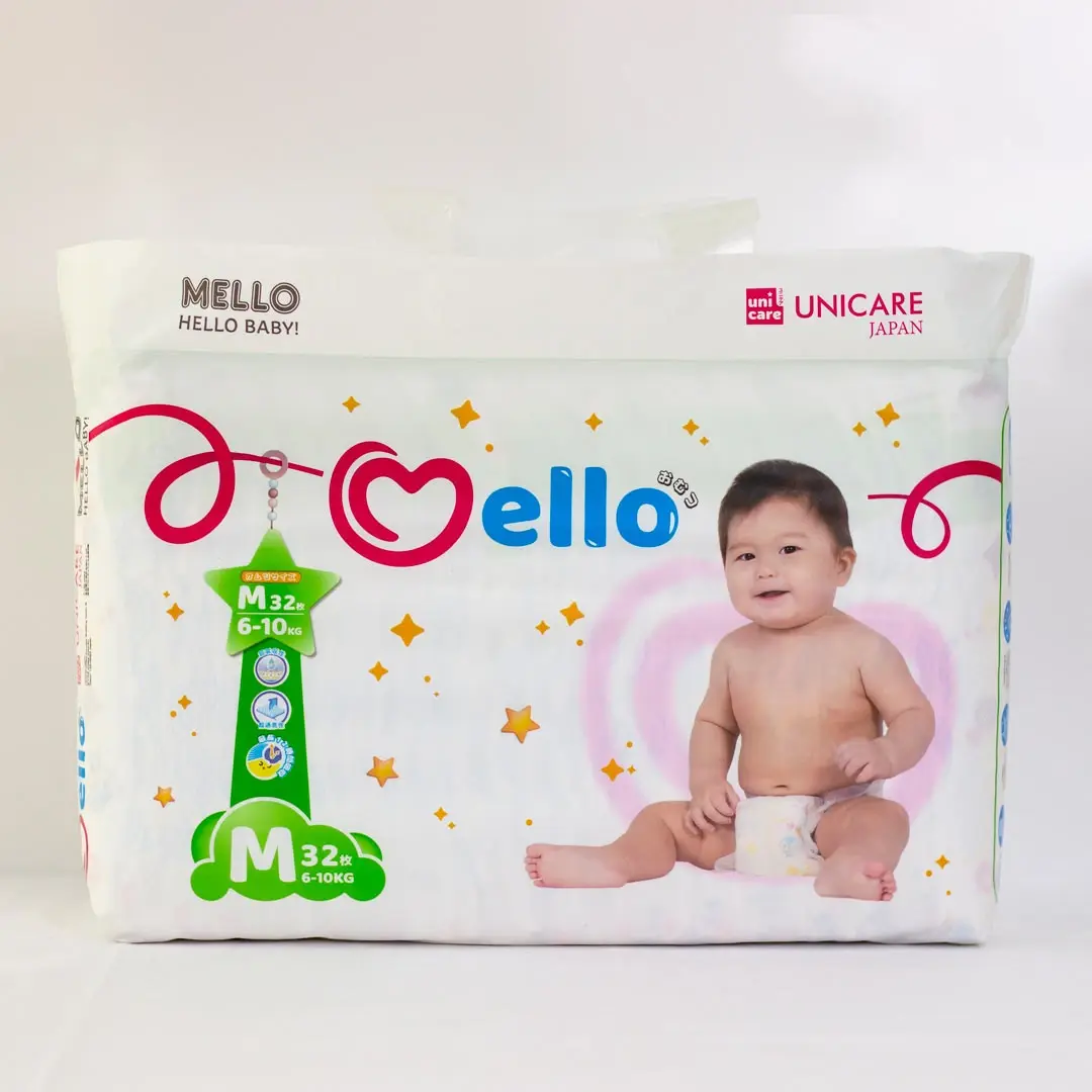 Подгузники Mello M 6-10 кг 32 шт