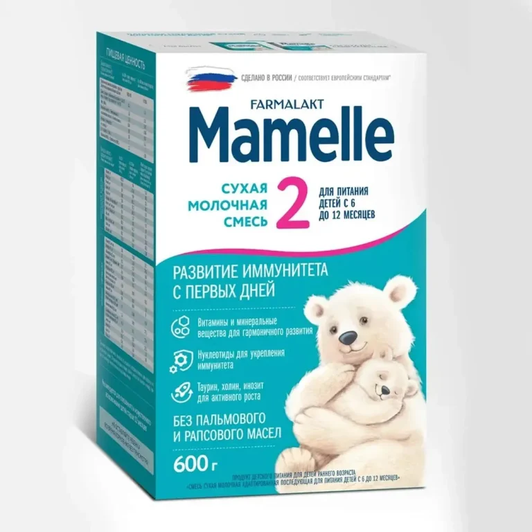 Сухая молочная смесь Mamelle 2 600 гр 6-12мес
