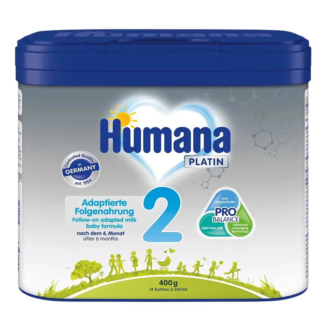 Humana 2 Platin Folgenahrung 400 гр с 6+ мес