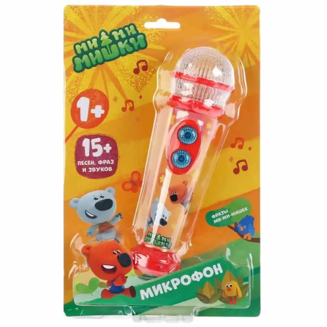 Микрофон Умка Ми-ми-мишки 6 песен
