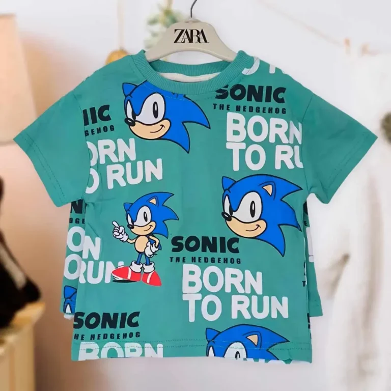 Комплект 2ка ZARA Sonic футболка + шорты Ментоловый