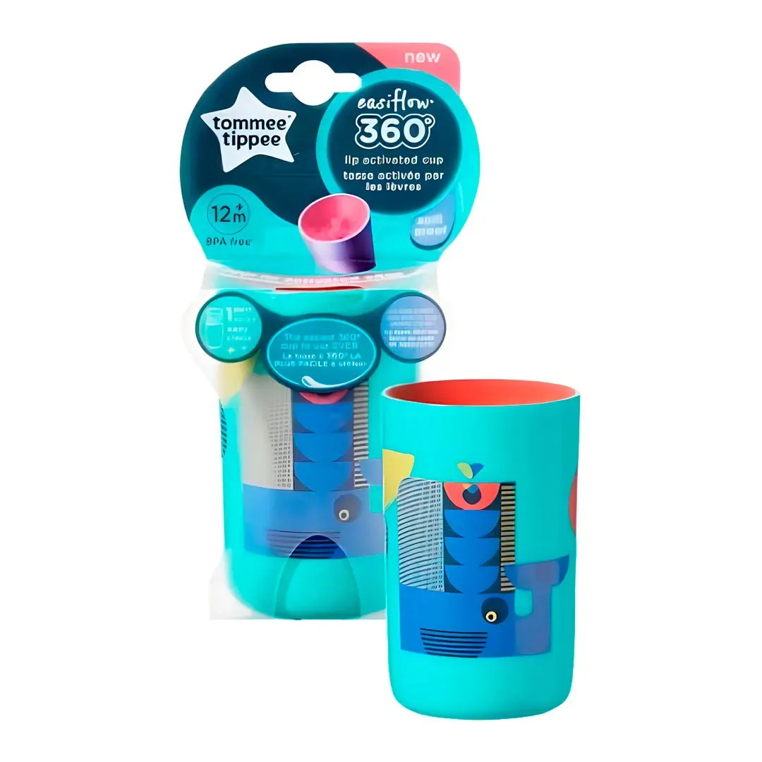 Чашка Tommee Tippee easiflow 250мл Кит 12+мес.