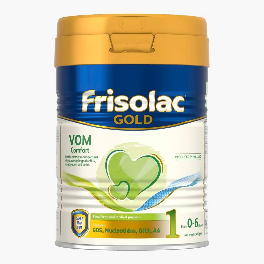 Смесь Frisolac VOM 1 молочная с пребиотиками 400 гр. 0-6 мес.