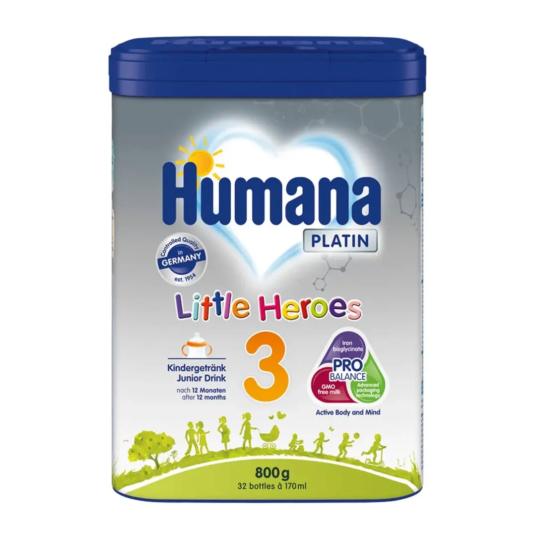 Humana 3 Platin Junior Drink 800 гр 10+ мес