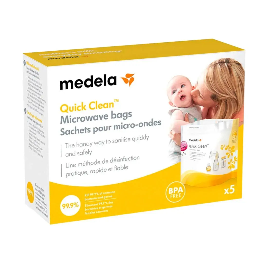 Пакеты для стерилизации MEDELA в микроволновой печи 5 шт