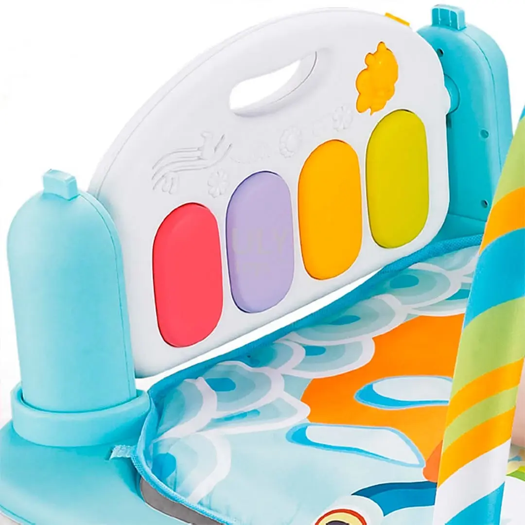 Развивающий коврик Babys piano gym mat Розовый