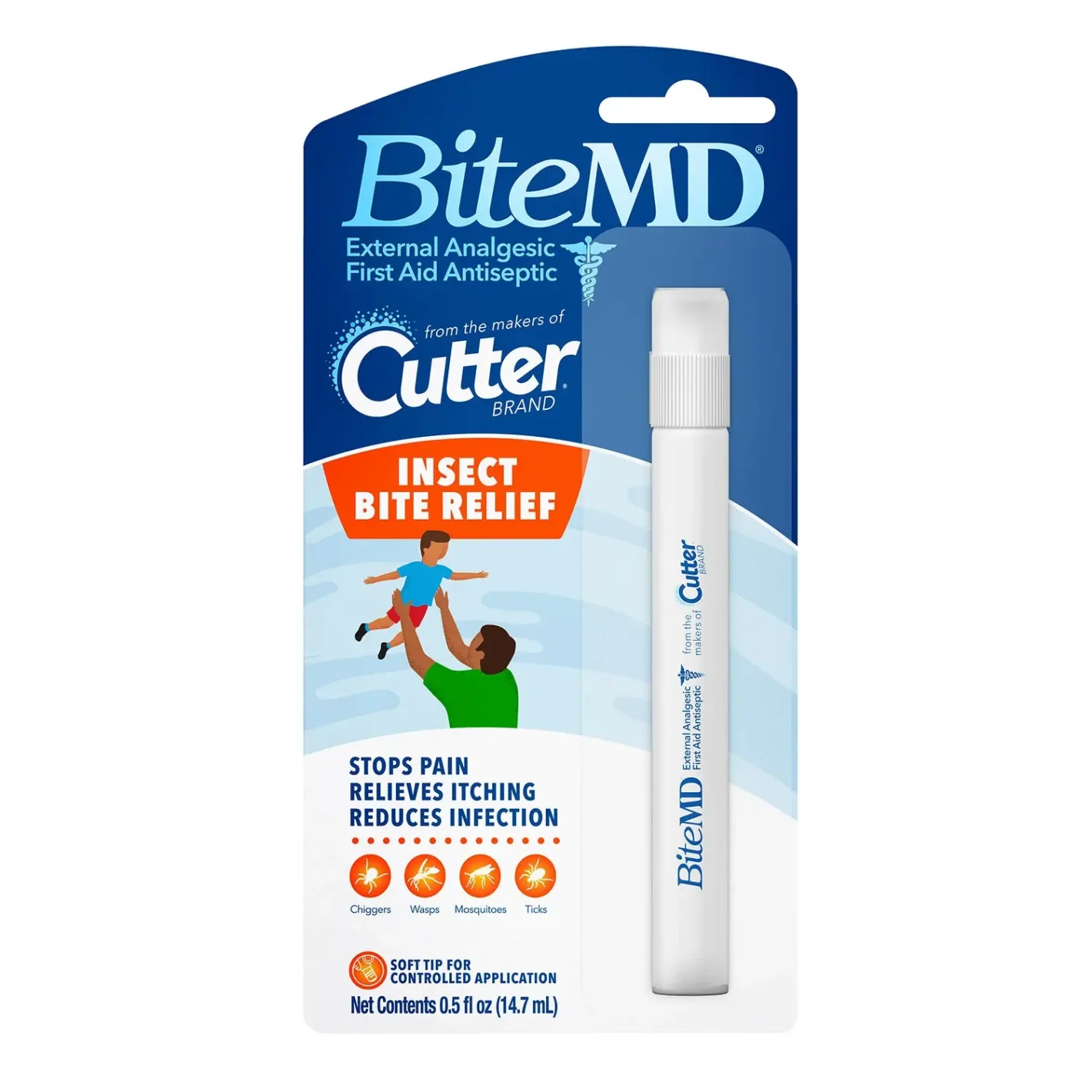 Bite MD Стик после укуса насекомых 14,7 мл 2+ лет