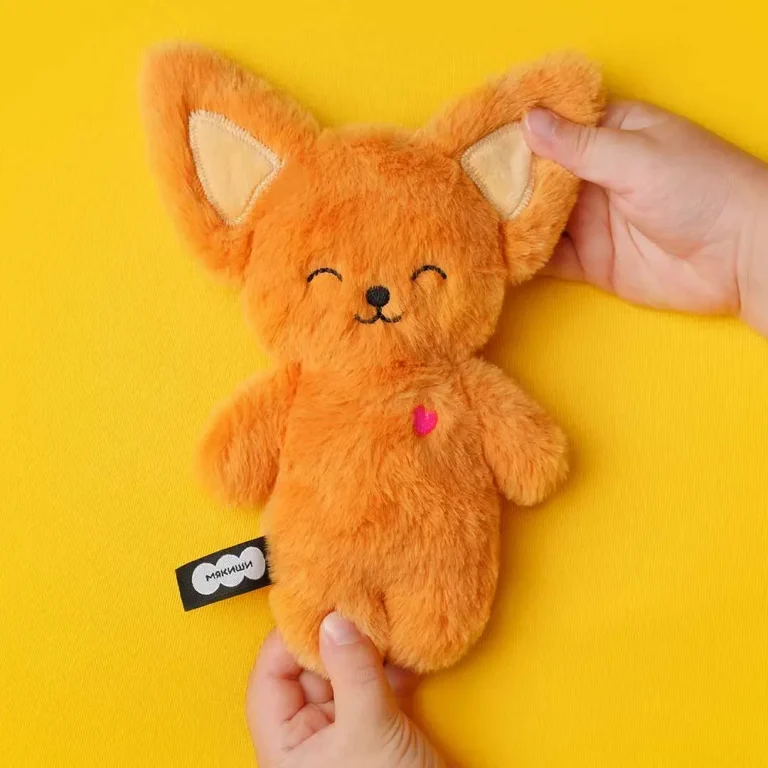 Мягконабивная игрушка Мякиши Фенек Миранда 0+ мес