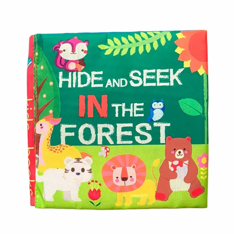 Книжка-шуршалка kidsbooks Hide and seek in the forest
