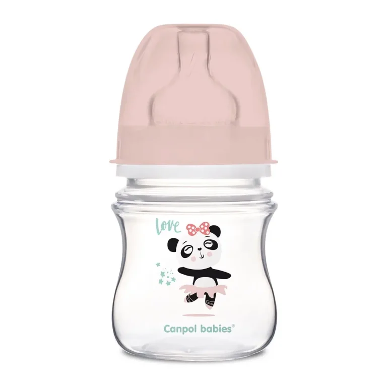 Антиколиковая бутылочка Canpol Babies 120 мл 0+ мес Панда