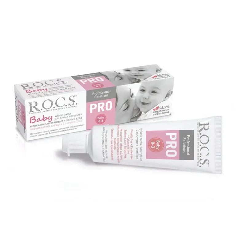 Зубная паста R.O.C.S. PRO. Baby Минеральная защита и нежный уход 0-3 лет 45 гр