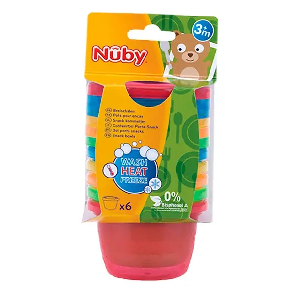 Набор контейнеров Nuby 120мл.