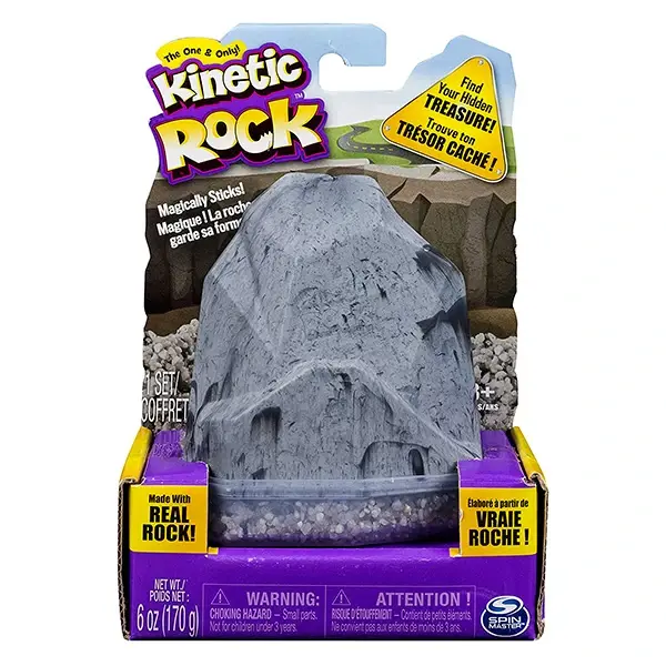 Кинетический песок Spin Master Kinetic Rock 170 гр 3+ лет