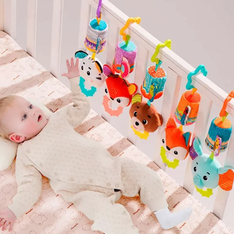 Подвесная игрушка погремушка Sozzy Elephant Голубой