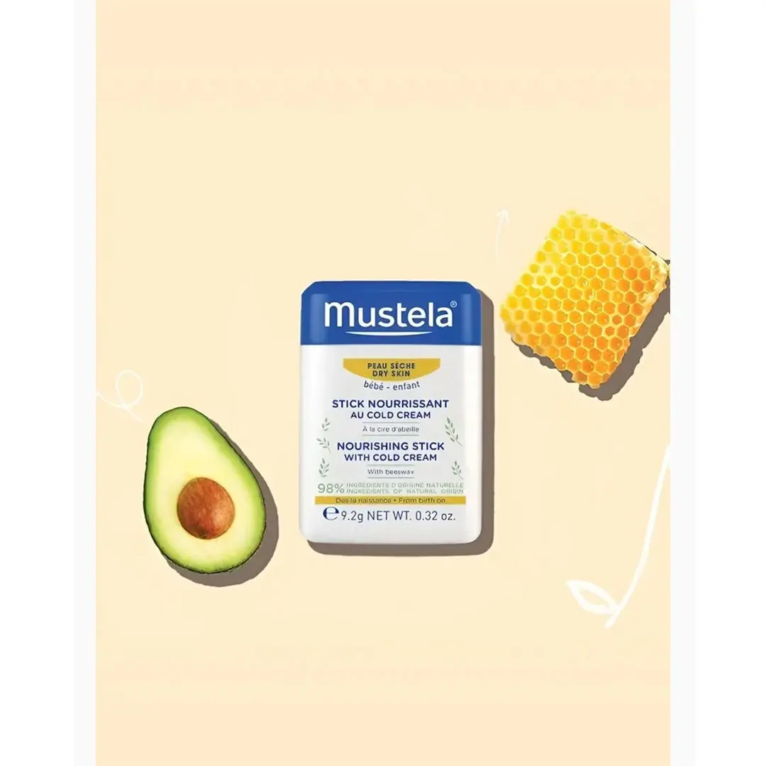 Питательный стик Mustela Bebe с колд-кремом 9.2 гр