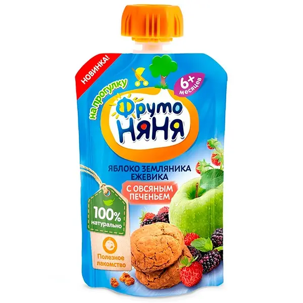 Печенье ФрутоНяня мультизлаковое 50 гр. 6+ мес.