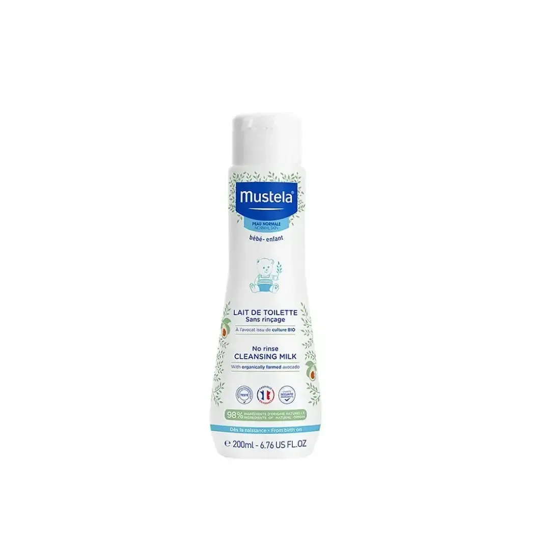 Очищающее молочко Mustela не требующий смывания 200 мл