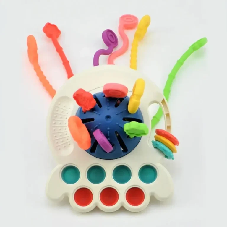 Развивающая игрушка-тянучка Pull String Toy 4в1