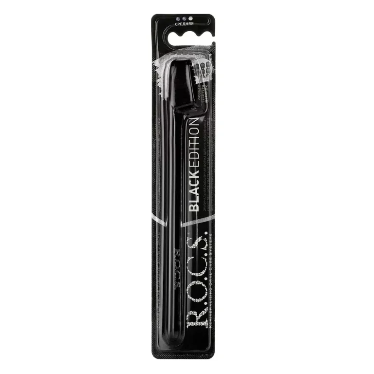 Зубная щетка "R.O.C.S" PRO Black Edition