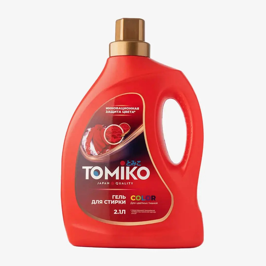 Гель для стирки Tomiko для цветных тканей 2,1 л