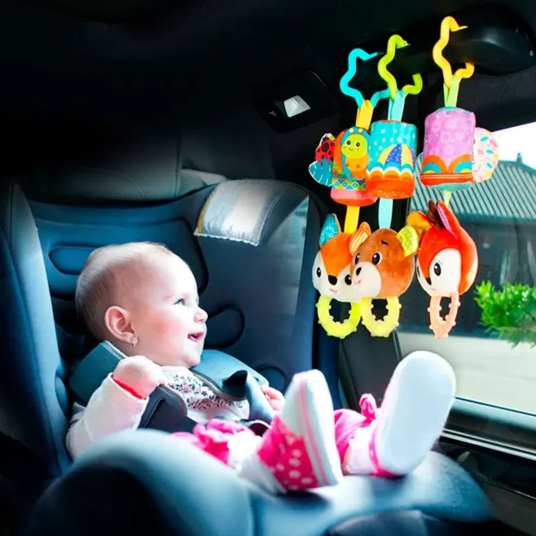 Подвесная игрушка погремушка Sozzy Elephant Голубой