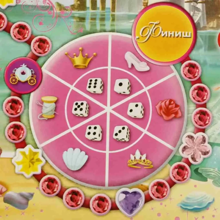 Настольная игра-ходилка Умные игры принцессы 3+ лет