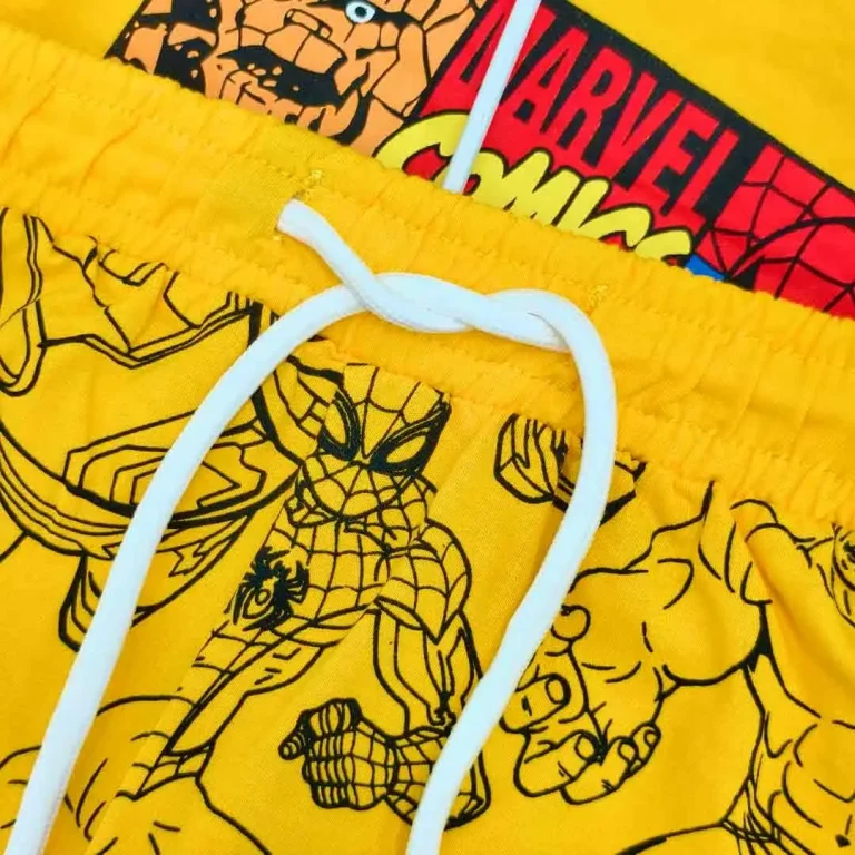 Комплект 2ка ZARA Marvel comics футболка + шорты Бирюзовый
