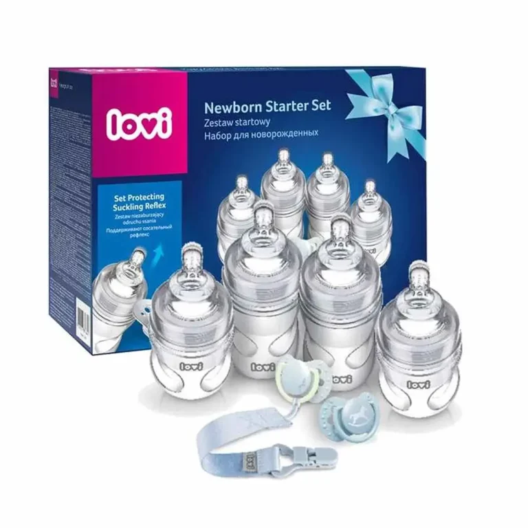 Стартовый набор LOVI Newborn Baby Shower boy 7 предметов 0+ мес