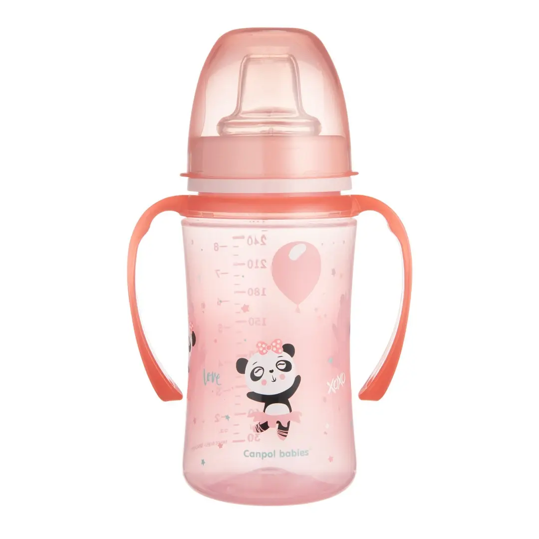 Поильник Canpol Babies EasyStart 240 мл. 6+ мес. панда