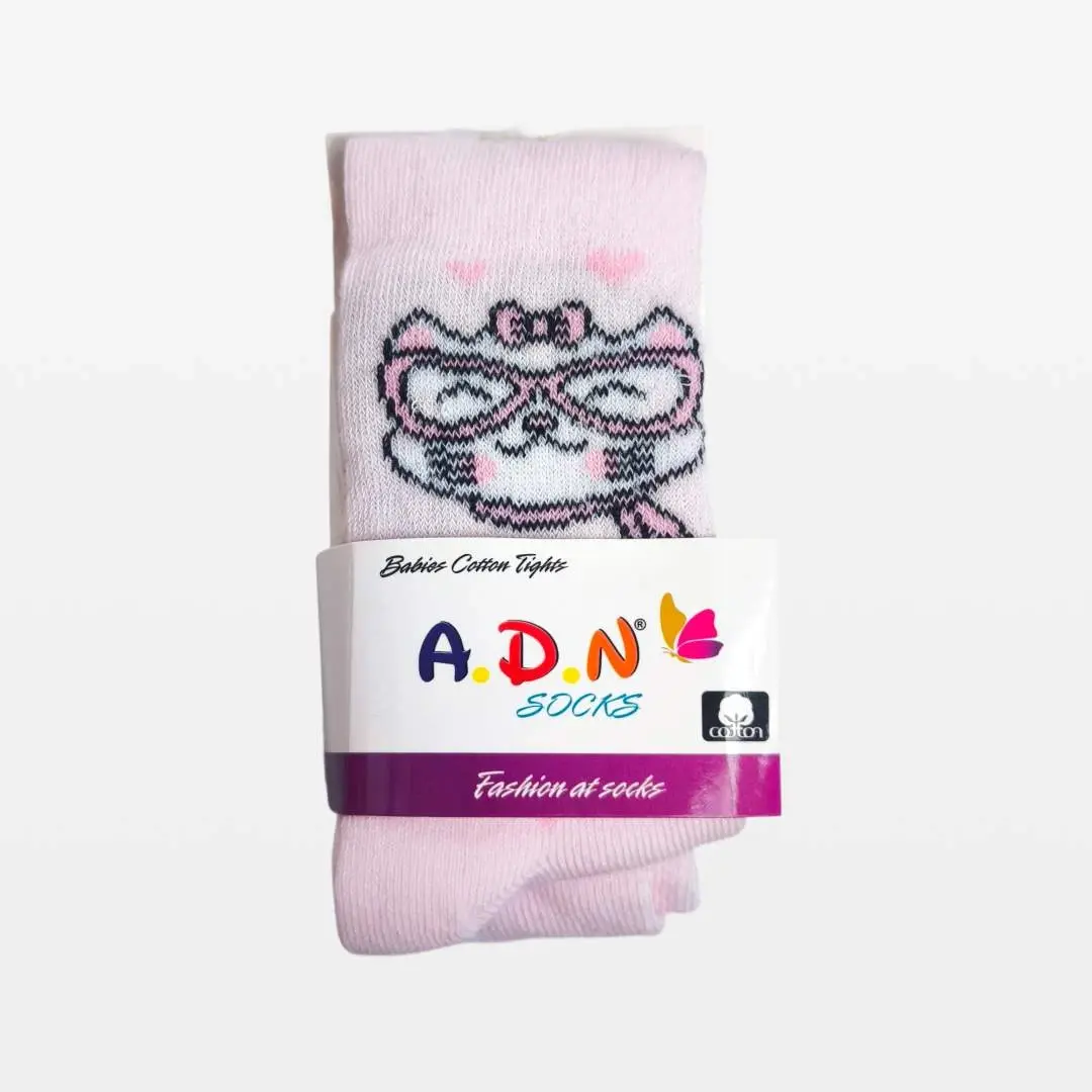 Колготки A.D.N Socks киса Розовый