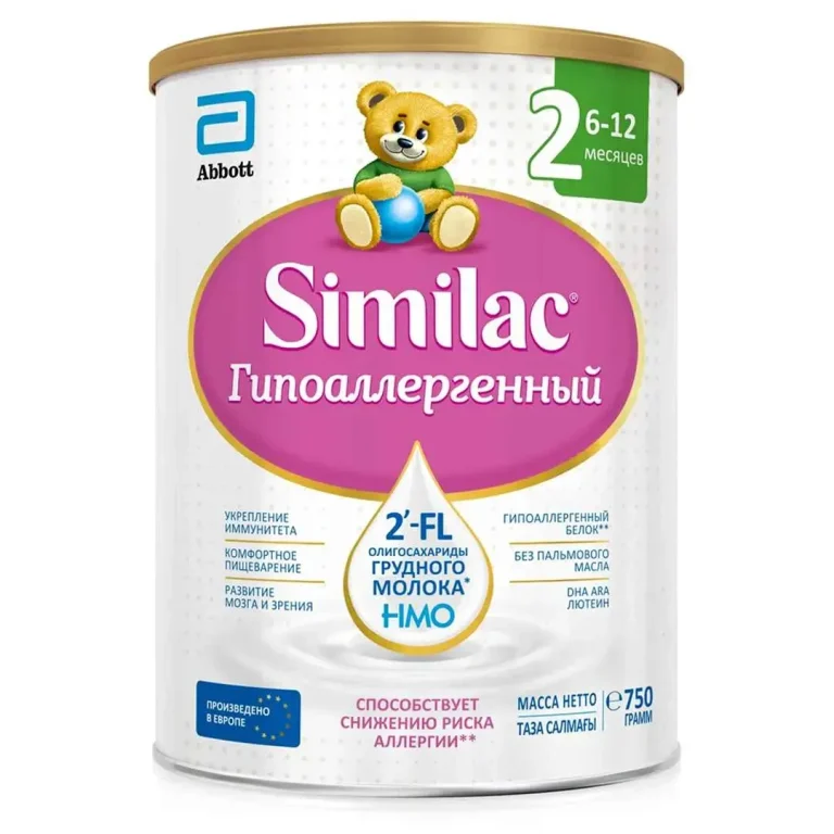 Смесь Similac Гипоаллергенный 2 6-12 мес 750 гр